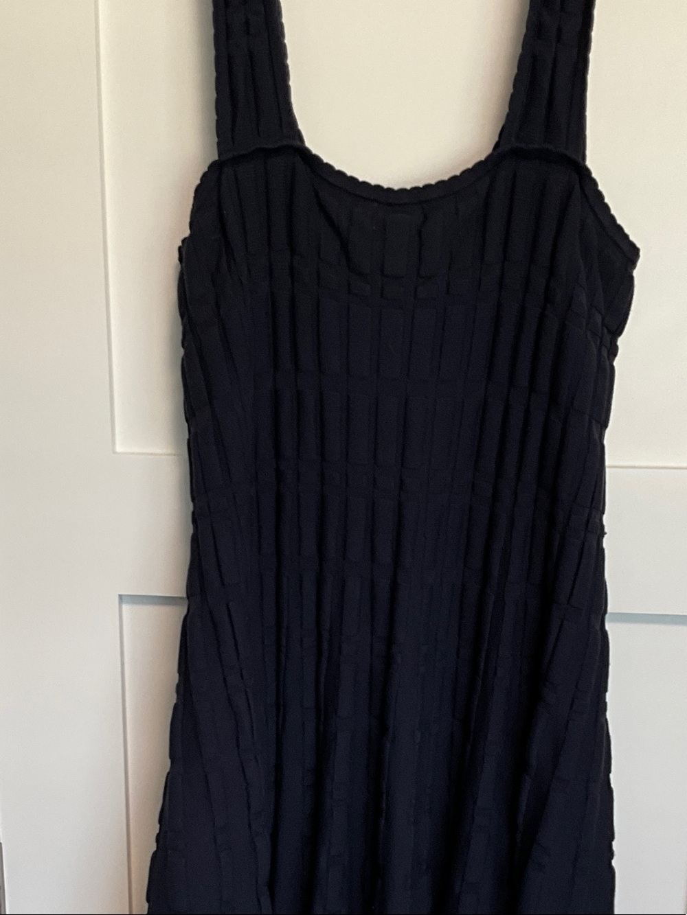 Maeve Black Textured Midi Dress - Picture 7 of 10